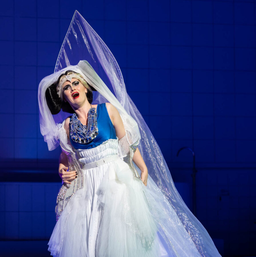 Marta Fontanals-Simmons as Eurydice in The Mask of Orpheus