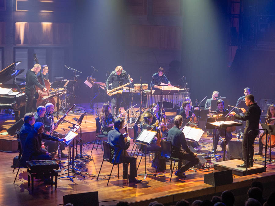 Marius Neset plays with the London Sinfonietta at The Queen Elisabeth Hall