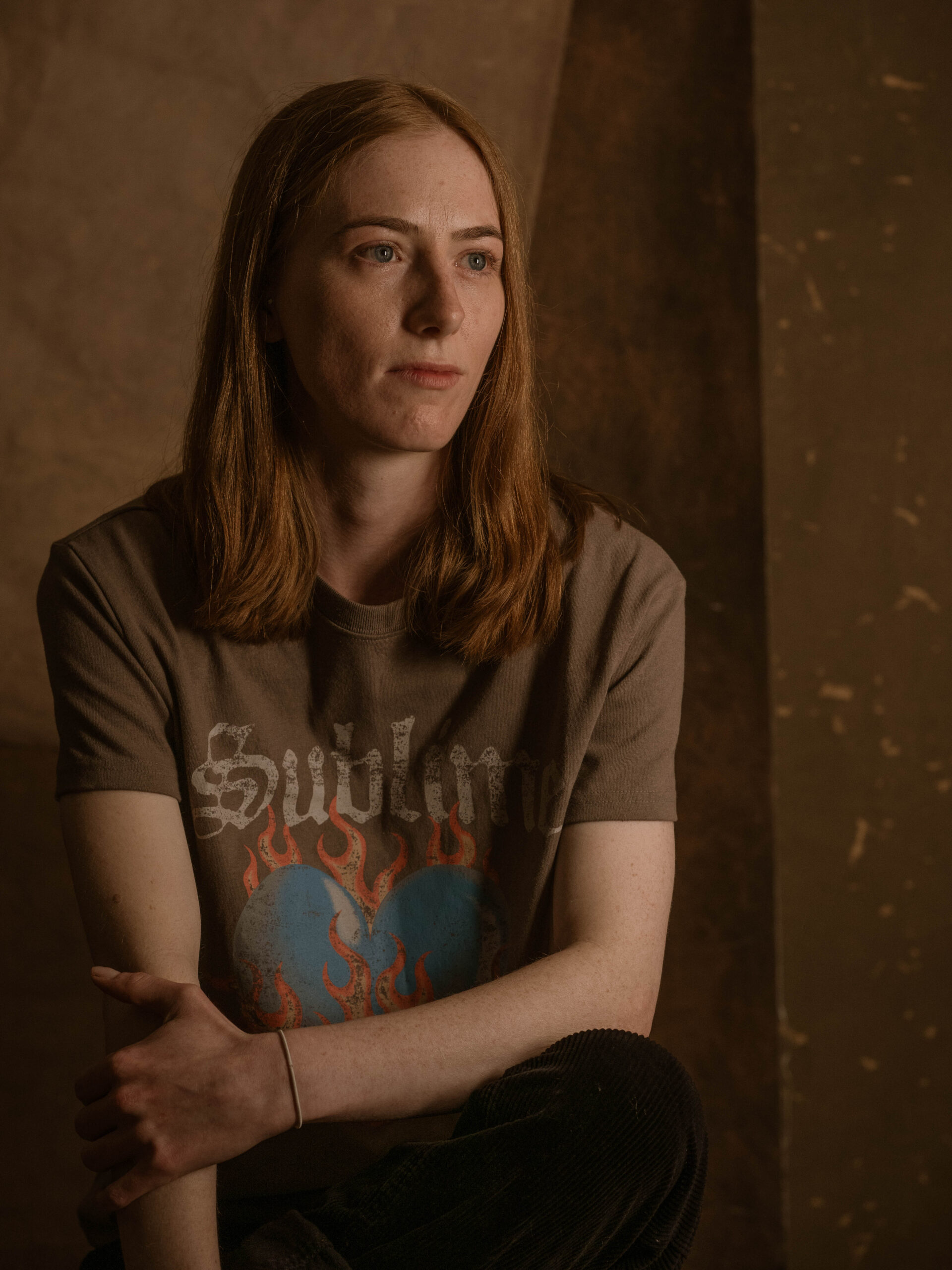 Kelsie. Studio portrait at Jo's. 18th april 2025