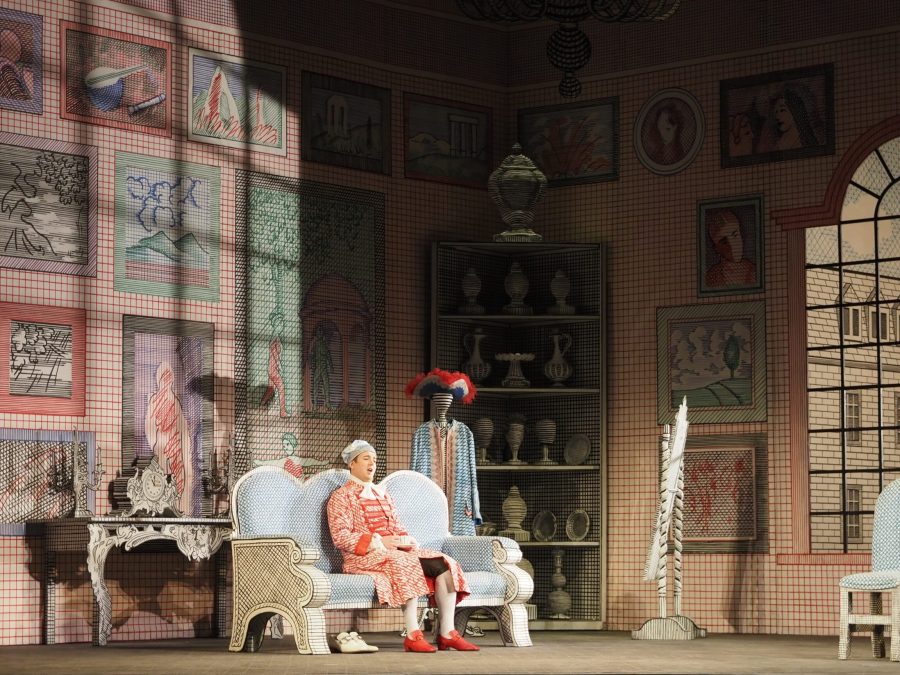 THE RAKE'S PROGRESS. Opera by Igor Stravinsky. Conductor, KAREM HASAN; Director, JOHN COX; Designer, DAVID HOCKNEY; LightinG Designer, ROBERT BRYAN. GLYNDEBOURNE TOUR PRODUCTION 2021